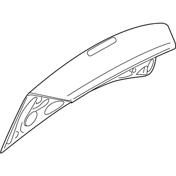 Dodge 4814892AF Trunk Lid