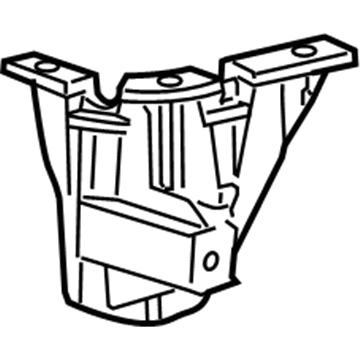 Jeep 4891594AA Lower Bracket