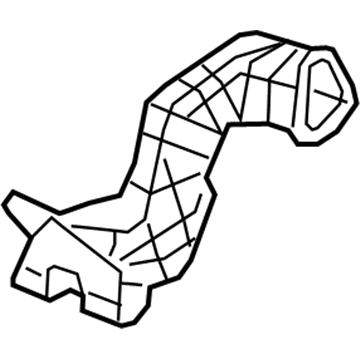 Jeep 68290346AB Floor Duct