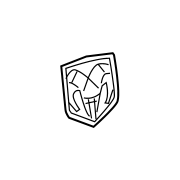 Dodge Journey Emblem - 5155658AA