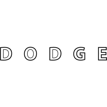 Dodge Journey Emblem - 68081675AB