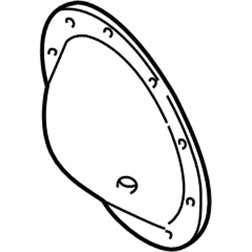 Dodge 4384293AC Differential Cover