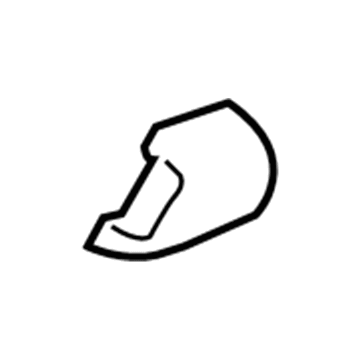 Dodge 5HF07BD1AC Outer Belt Assembly Cover