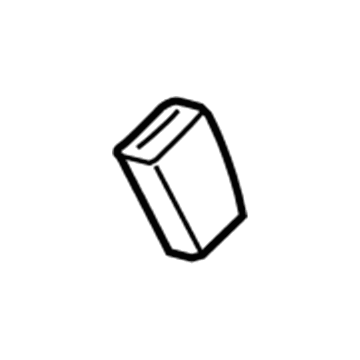 Dodge 5KJ841D5AB Center Buckle