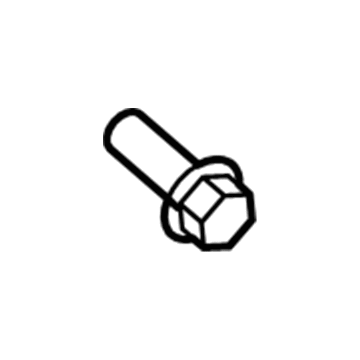 Ram 6509347AA Windshield Pillar Trim Screw