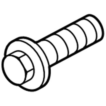 Mopar 6507672AA Sunvisor Screw