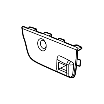 Mopar 1NL72TX7AB Switch Bezel, Black