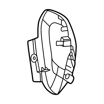 Ram 1NK92LC5AA Inner Finish Panel