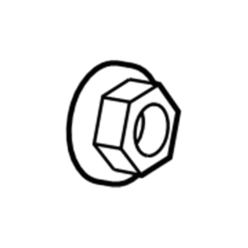 Dodge 6502585 Front Insulator Nut
