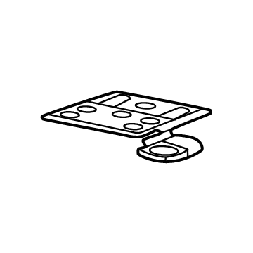 Ram 68552532AA Vent Chamber