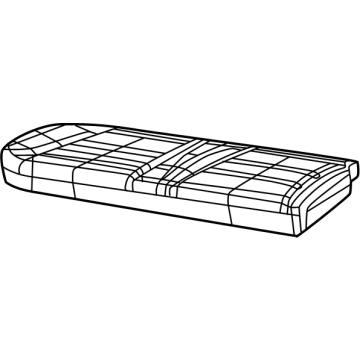 Ram 68299914AE Seat Cushion Pad