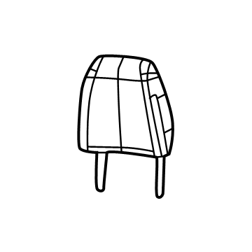 Ram 6CN051X8AB Headrest