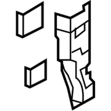 Ram 55372530AC Hinge Pillar Reinforcement