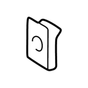 Chrysler MB135995 Grille Assembly Nut