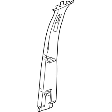 Jeep 5GE60WL5AL Center Pillar Trim