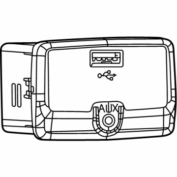 Ram 68381663AA USB Port