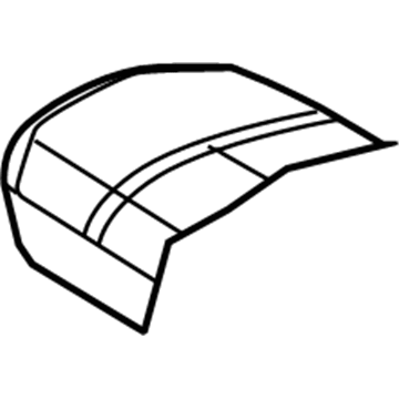 Chrysler Aspen Seat Cushion - 5175206AA