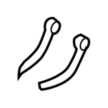 Mopar 1AA841D1AA Hinge Cover, Rear Passenger Side