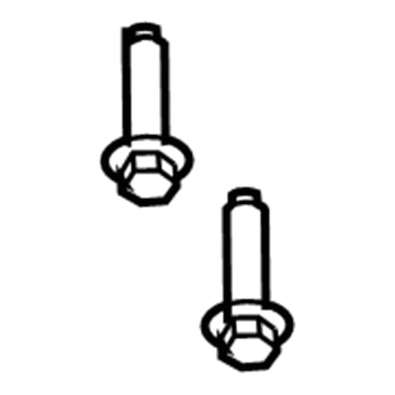Mopar 6102067AA Shock Bolt, Front
