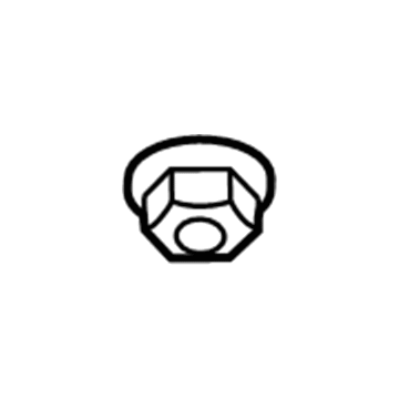 Ram 6506587AA Lower Ball Joint Nut