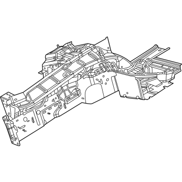 Dodge 68679522AA Apron/Rail Assembly
