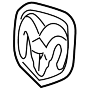 Ram Emblem - 5YG82DX8AA
