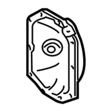 Dodge 5103953AB Axle Cover