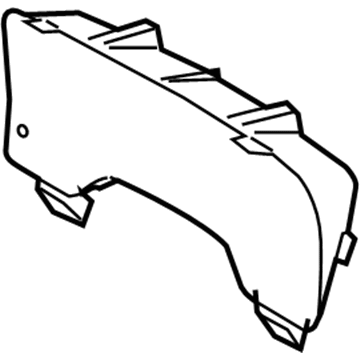 Dodge 4834696AA Cluster Lens