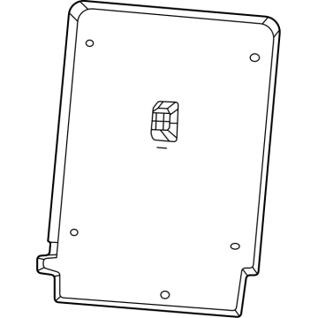 Jeep 7JC28TX7AC Seat Back Panel