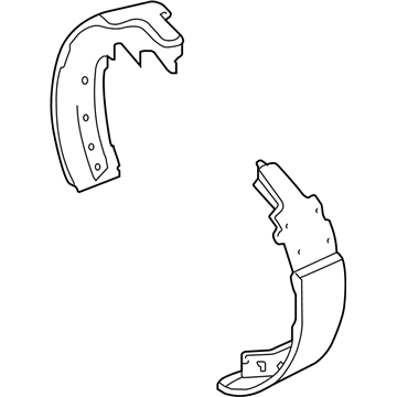 Ram Dakota Parking Brake Shoe - 68000248AA