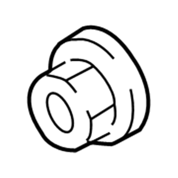 Dodge 6510416AA Power Mirror Nut