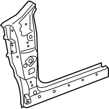 Chrysler 68104296AC Hinge Pillar Reinforcement