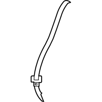 Chrysler 5HP93XDVAF Center Seat Belt