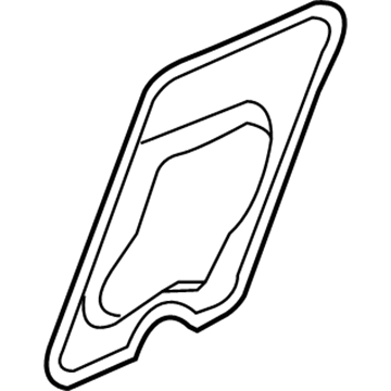Mopar 4865586AA Water Shield, Front Passenger Side