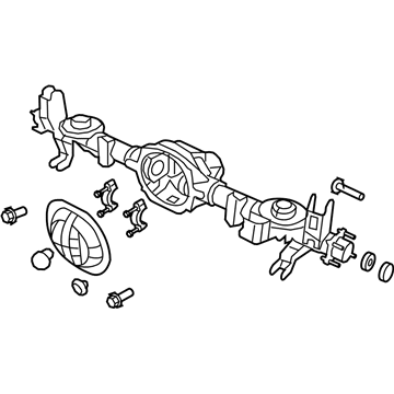 Jeep 68046214AD Axle Housing