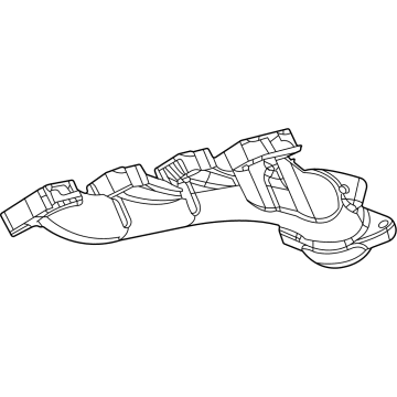Jeep Wrangler Exhaust Manifold - 53011508AE