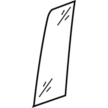 Jeep 55396719AF Fixed Glass