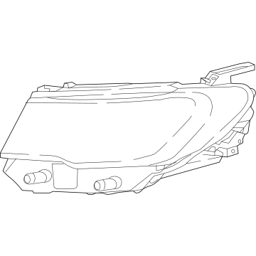 68441581AG Mopar Headlamp Illustration 1 of 1