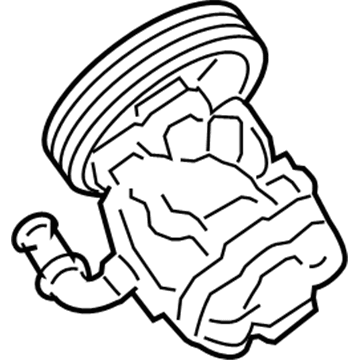 Jeep 5105048AC Power Steering Pump