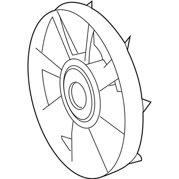 Dodge Sprinter 2500 Fan Blade - 68012412AA