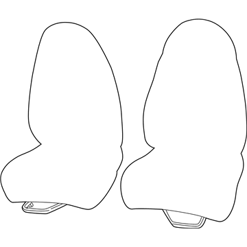 Dodge WP941DVAA Seat Back