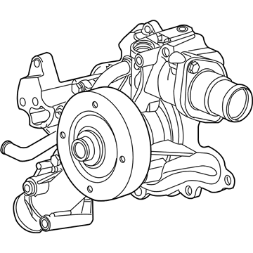 Dodge 68382494AA Water Pump