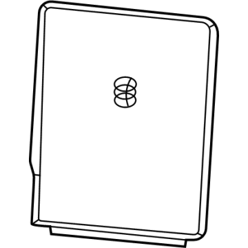 Jeep 7JC87WA6AC Seat Back Panel