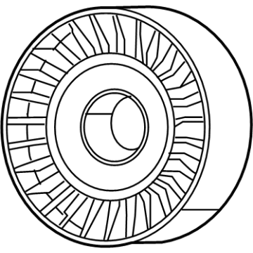 Jeep 68483661AA Idler Pulley
