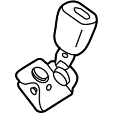 Jeep 5GY081DVAE Buckle End