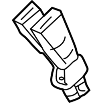 Jeep 5GY091DVAE Buckle End