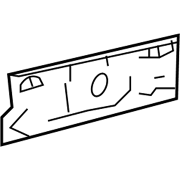 Dodge 68008341AA Pillar Reinforcement