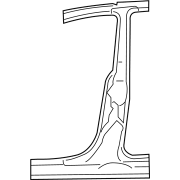 Chrysler 5066398AF Center Pillar