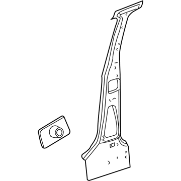 Chrysler 5174112AB Inner Center Pillar