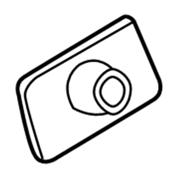 Chrysler 6033150 Inner Center Pillar Nut Plate